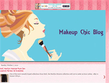 Tablet Screenshot of makeupchic.blogspot.com