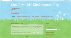 Desktop Screenshot of mrssreynolds.blogspot.com