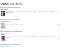 Tablet Screenshot of carolariquelme.blogspot.com