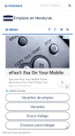 Mobile Screenshot of empleoshonduras.blogspot.com