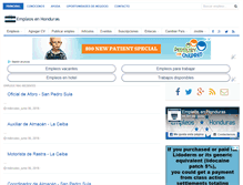 Tablet Screenshot of empleoshonduras.blogspot.com