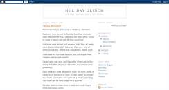 Desktop Screenshot of holiday-grinch.blogspot.com