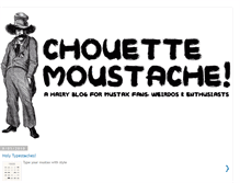 Tablet Screenshot of chouettemoustache.blogspot.com