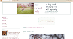 Desktop Screenshot of coconutbelly.blogspot.com