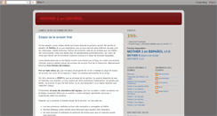 Desktop Screenshot of mother3spanish.blogspot.com