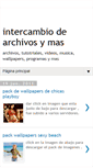 Mobile Screenshot of elintercambiadordearchivos.blogspot.com