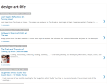Tablet Screenshot of design-art-life.blogspot.com
