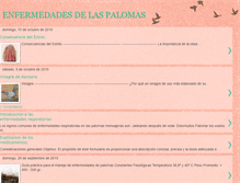 Tablet Screenshot of enfermedadesdelaspalomas.blogspot.com