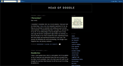 Desktop Screenshot of headofdoodle.blogspot.com