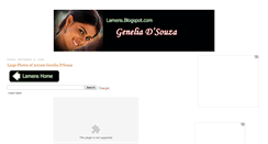 Desktop Screenshot of lamens-genelia.blogspot.com