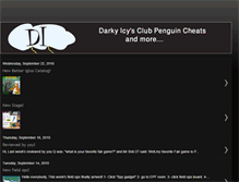 Tablet Screenshot of clubpenguinthunder.blogspot.com