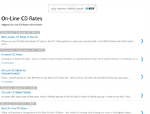 Tablet Screenshot of online-cd-rates.blogspot.com