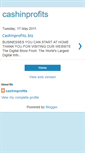 Mobile Screenshot of cashinprofits.blogspot.com