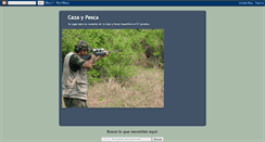 Desktop Screenshot of cazaypescadeelsalvador.blogspot.com