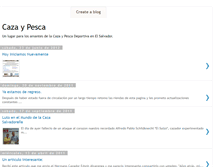 Tablet Screenshot of cazaypescadeelsalvador.blogspot.com