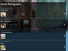Tablet Screenshot of handsphotography.blogspot.com