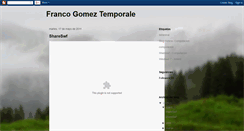 Desktop Screenshot of francogomeztemporale3ro1ra.blogspot.com