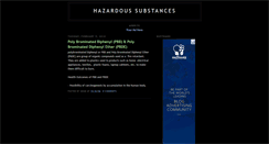 Desktop Screenshot of hazardous-substances.blogspot.com