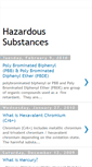 Mobile Screenshot of hazardous-substances.blogspot.com