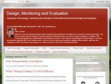 Tablet Screenshot of designmonitoringevaluation.blogspot.com