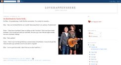 Desktop Screenshot of lovehappenshere.blogspot.com