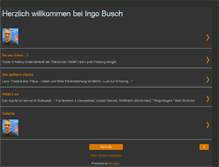 Tablet Screenshot of ingo-busch-freiburg.blogspot.com