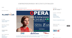 Desktop Screenshot of emprendedoreshispanos.blogspot.com