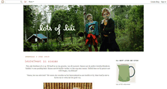 Desktop Screenshot of lotsoflili.blogspot.com
