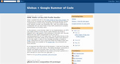 Desktop Screenshot of globus-gsoc.blogspot.com