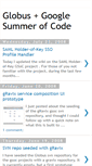 Mobile Screenshot of globus-gsoc.blogspot.com