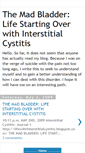 Mobile Screenshot of lifewithinterstitialcystitis.blogspot.com