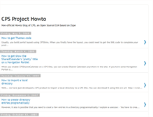 Tablet Screenshot of cpsproject-howto.blogspot.com