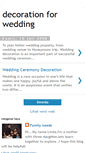 Mobile Screenshot of decoration4wedding.blogspot.com