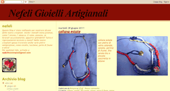 Desktop Screenshot of nefeligioielli.blogspot.com