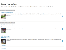 Tablet Screenshot of dapurmamakoe.blogspot.com
