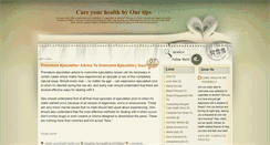 Desktop Screenshot of forhealthiness.blogspot.com