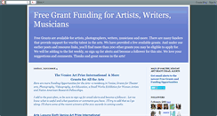 Desktop Screenshot of freegrantfunding.blogspot.com