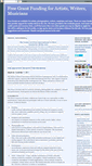 Mobile Screenshot of freegrantfunding.blogspot.com