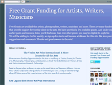 Tablet Screenshot of freegrantfunding.blogspot.com