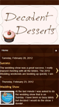 Mobile Screenshot of decadentdessertsonline.blogspot.com