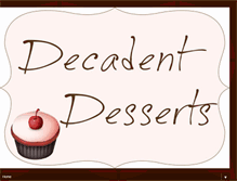 Tablet Screenshot of decadentdessertsonline.blogspot.com