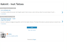 Tablet Screenshot of inuittattoo.blogspot.com