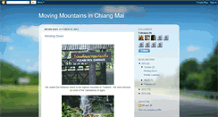 Desktop Screenshot of movingmountainsinchiangmai.blogspot.com