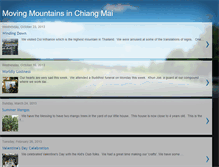 Tablet Screenshot of movingmountainsinchiangmai.blogspot.com