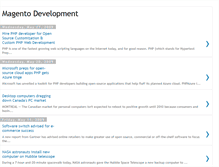 Tablet Screenshot of magento-development.blogspot.com
