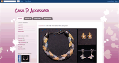 Desktop Screenshot of casadiaccessori.blogspot.com