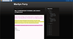 Desktop Screenshot of dancingdates-marilynferry.blogspot.com