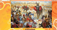 Desktop Screenshot of elguerrerodeqarthadast.blogspot.com