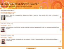 Tablet Screenshot of elguerrerodeqarthadast.blogspot.com