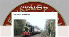 Desktop Screenshot of colnevalleyrailway.blogspot.com